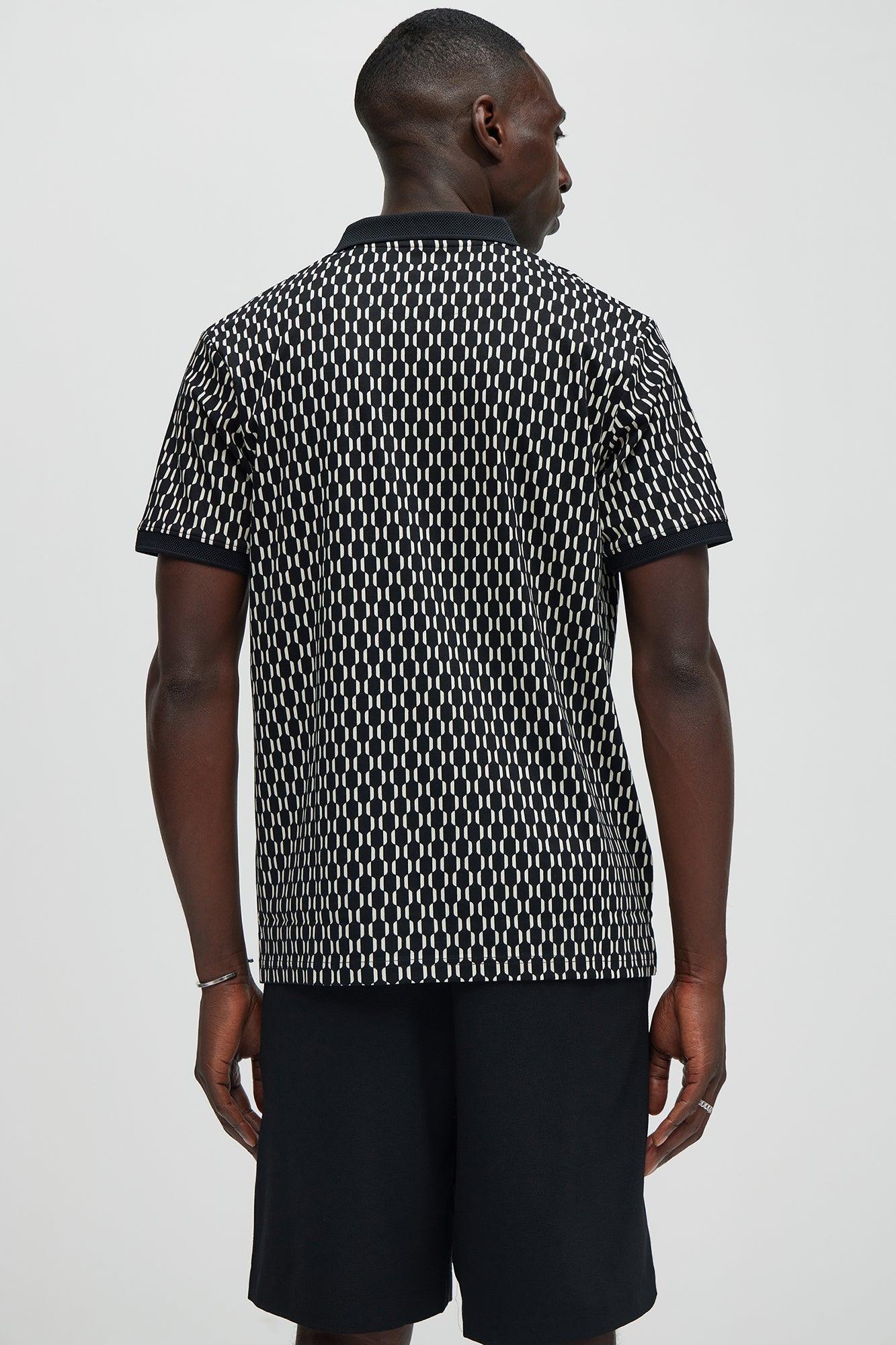 Interlocked Polo - Black Product Image