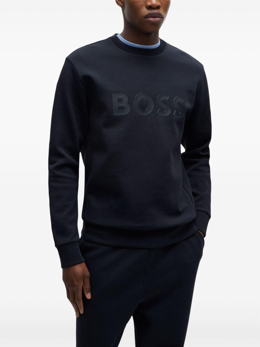 HUGO BOSS Sweatshirt Boss Men Color Black In Dark Blue Product Image