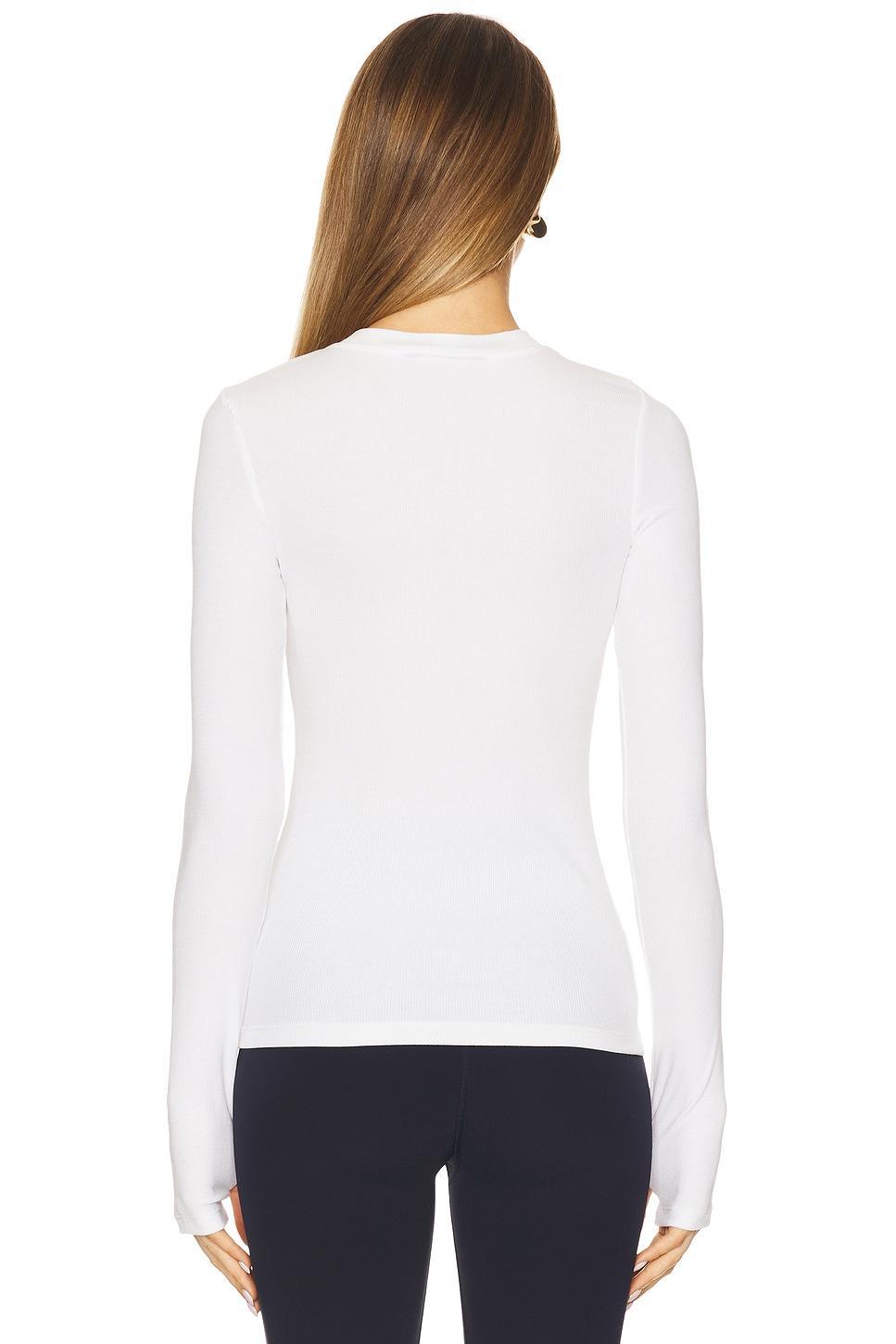 Louise Rib Long Sleeve Top Splits59 Product Image