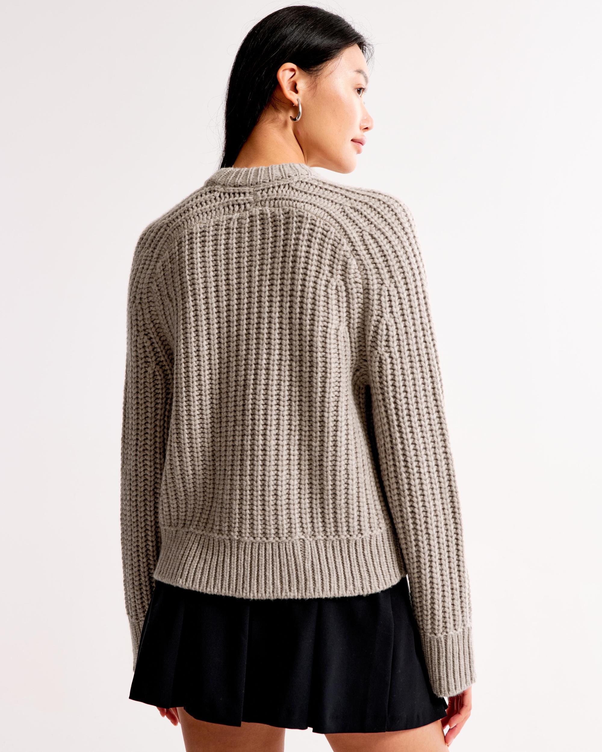 The A&F Madeline Wool-Blend Crew Sweater Product Image