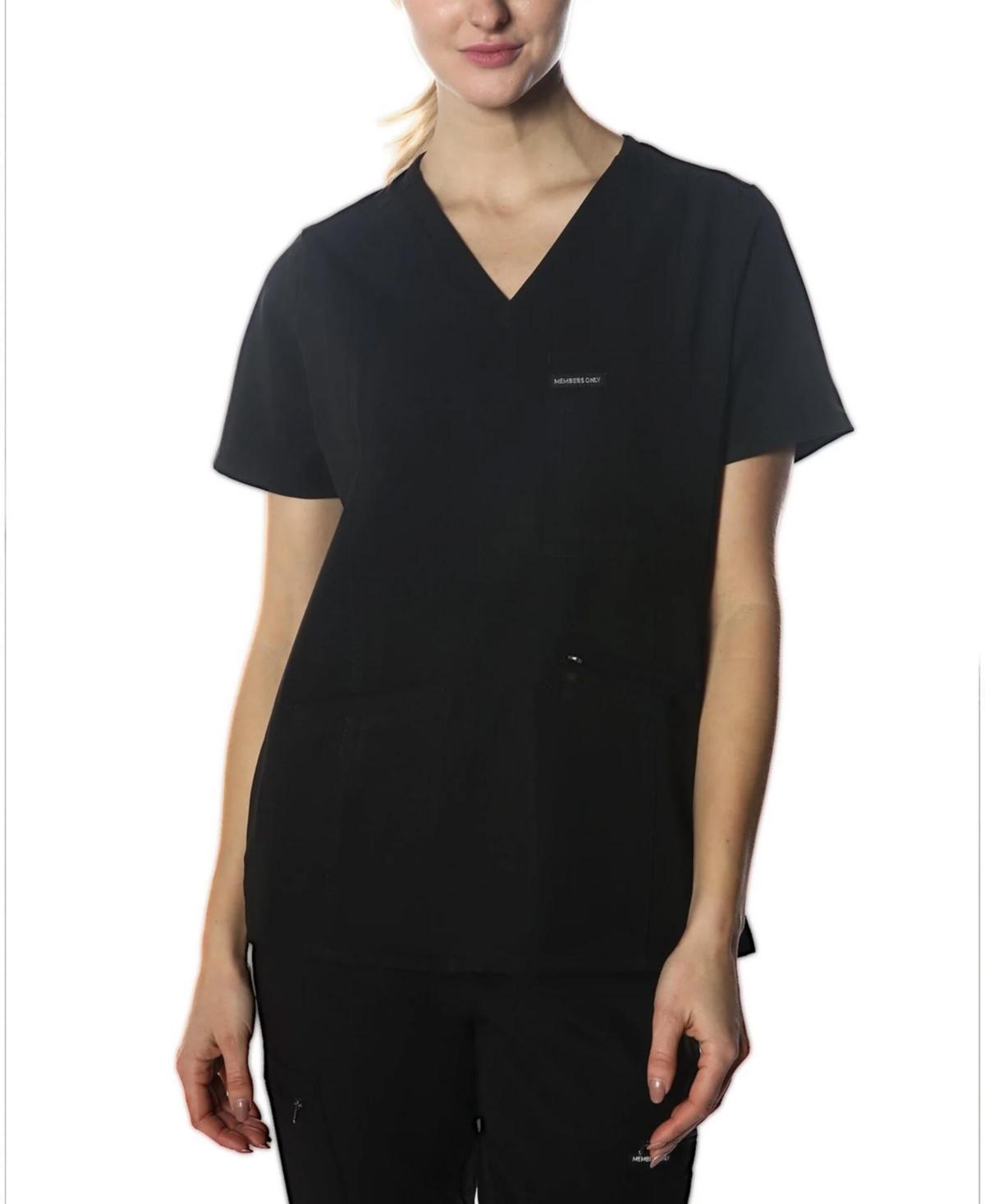 Members Only Womens Palermo 4-Pocket Scrub Top Product Image