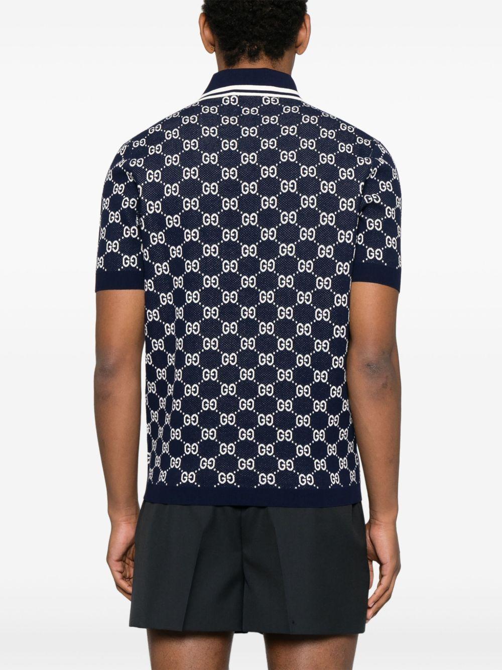 GG-jacquard polo shirt Product Image