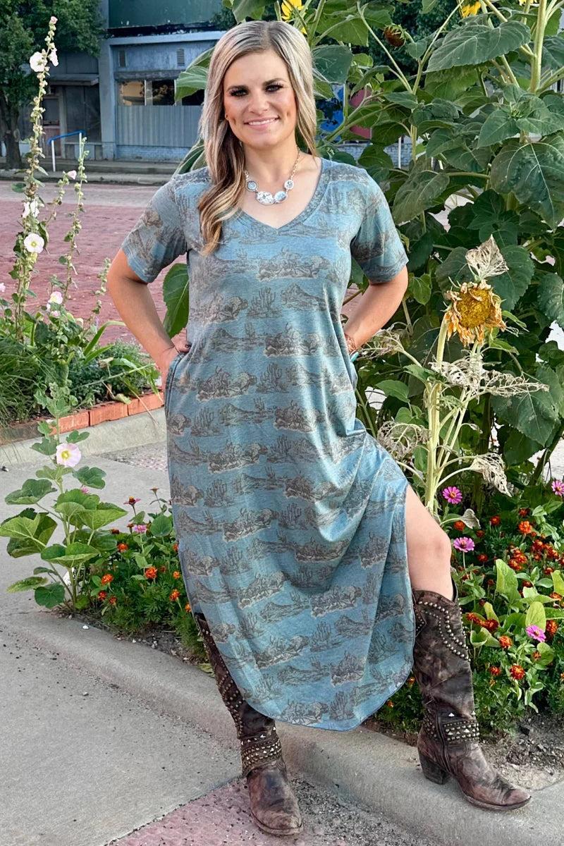Sterling Kreek Buffalo Kreek Maxi Dress Product Image