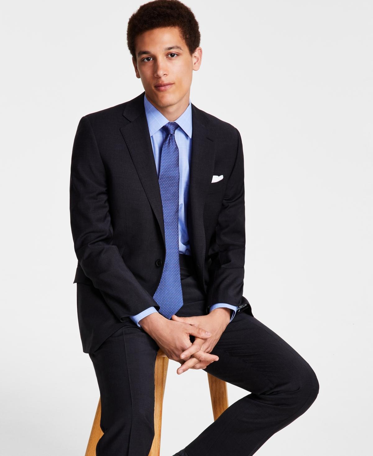 B by Brooks Brothers Mens Classic-Fit Stretch Wool Blend Suit Jacket Product Image