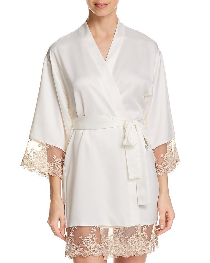 Flora Nikrooz Rosa Charmeuse Kimono Product Image