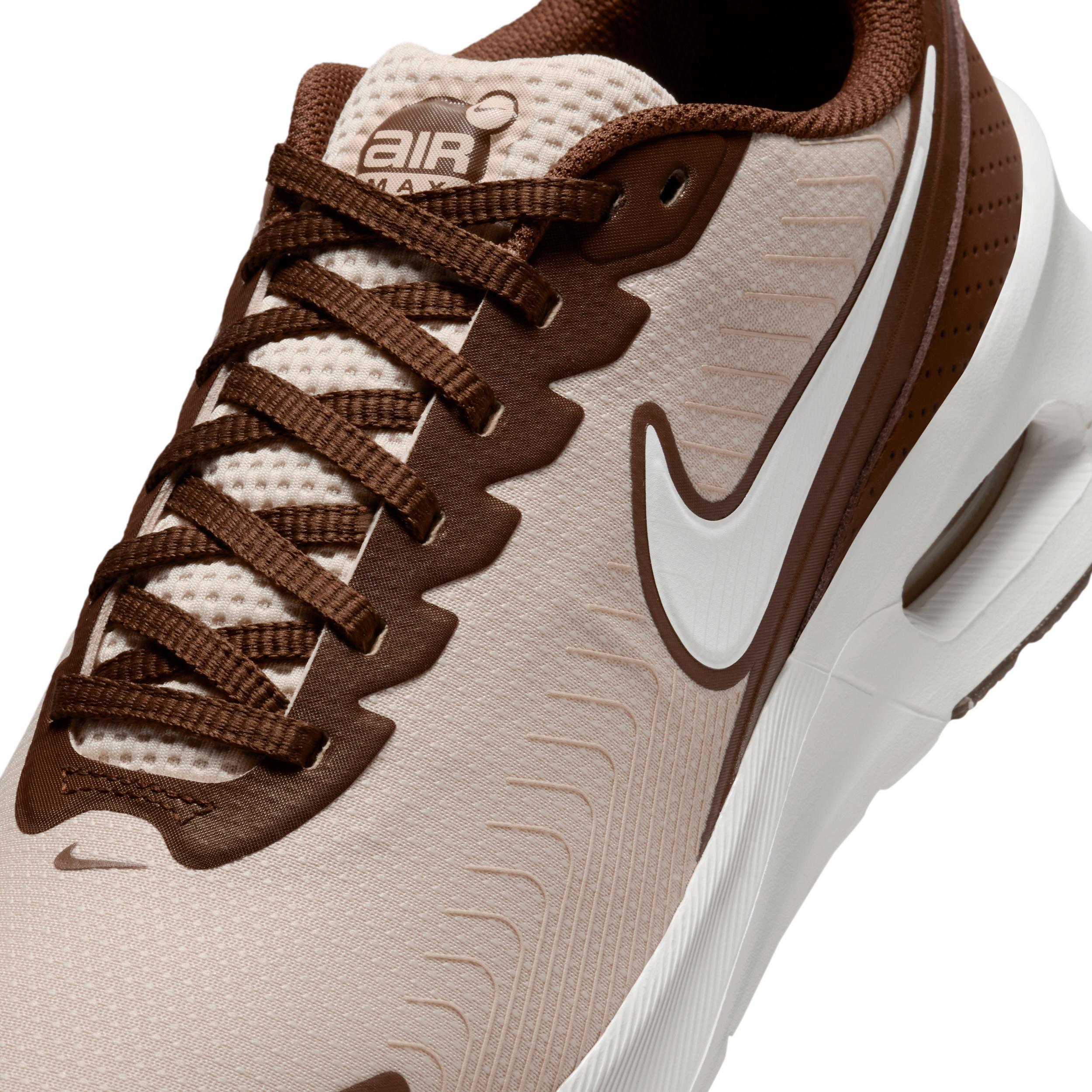 Nike Air Max Nuaxis Men's Running Shoes, Women's, Size: 7, Sanddrift Blue Cacao Product Image