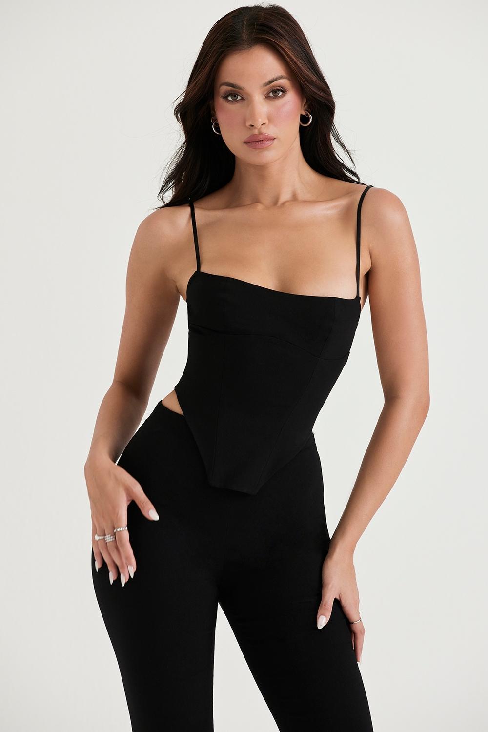 Sophia  black sculpting corset Product Image