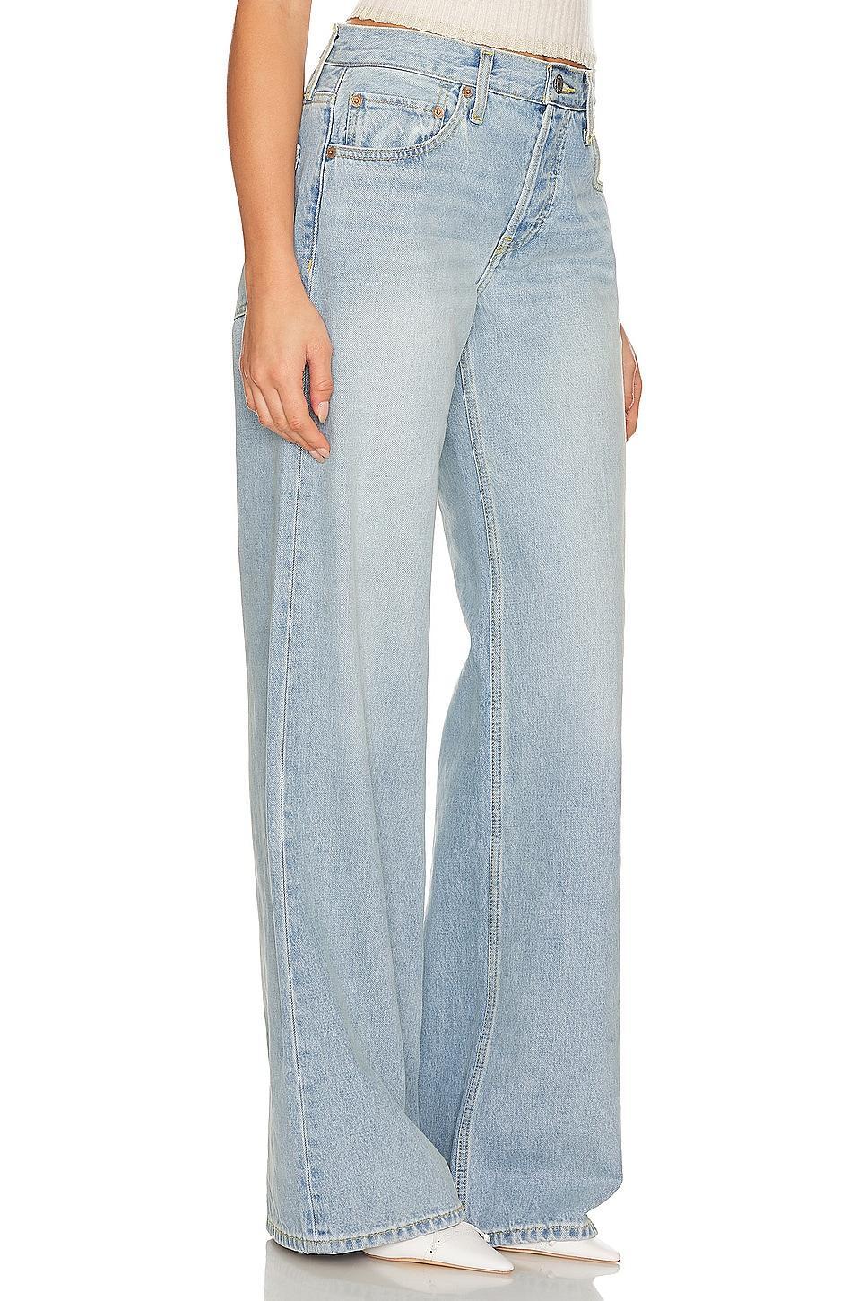 Mid Rise Wide Leg RE/DONE Product Image