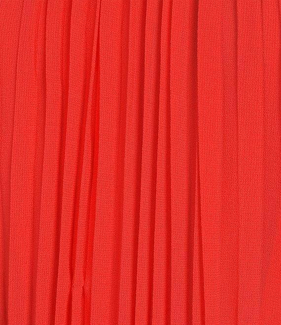 Marina Sleeveless Halter Neck Pleated Jumpsuit Product Image