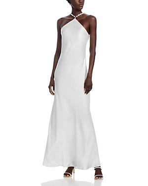 Staud Cadence Halter Maxi Dress Product Image