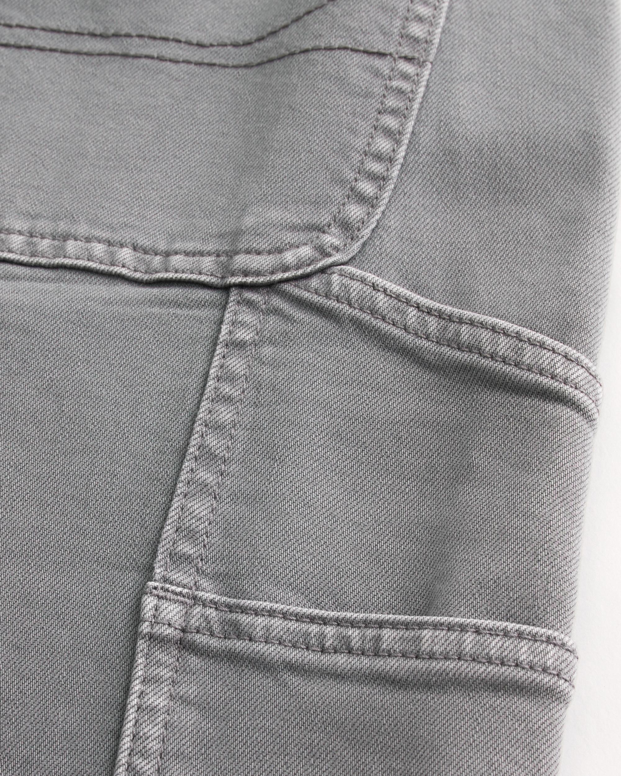 Grey Loose Carpenter Jeans Product Image