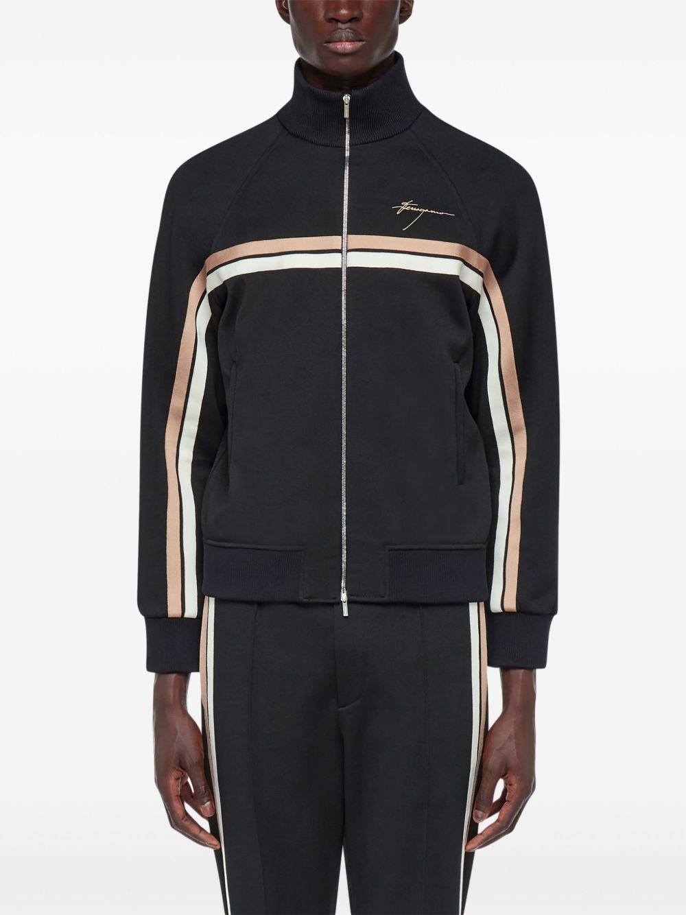 logo-engraved  zip-up jacket  Product Image