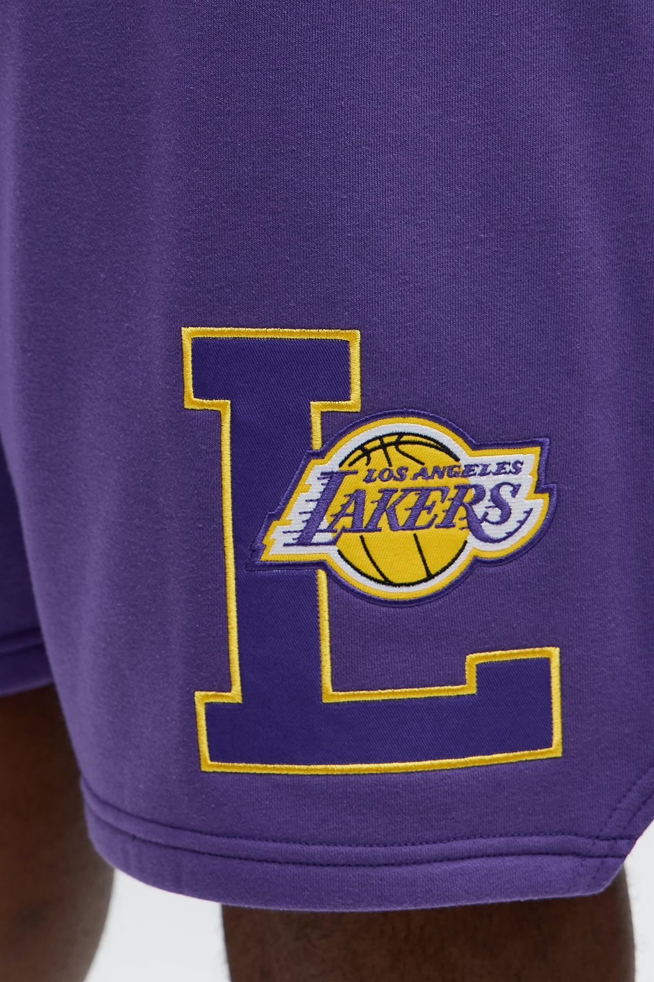Lakers Basketball Sweatshorts - Purple Product Image