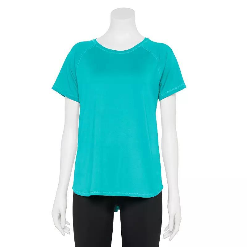 Women's Tek Gear® Adaptive Dry Tek Tee, Size: XXL, Mineral Black Sd Product Image