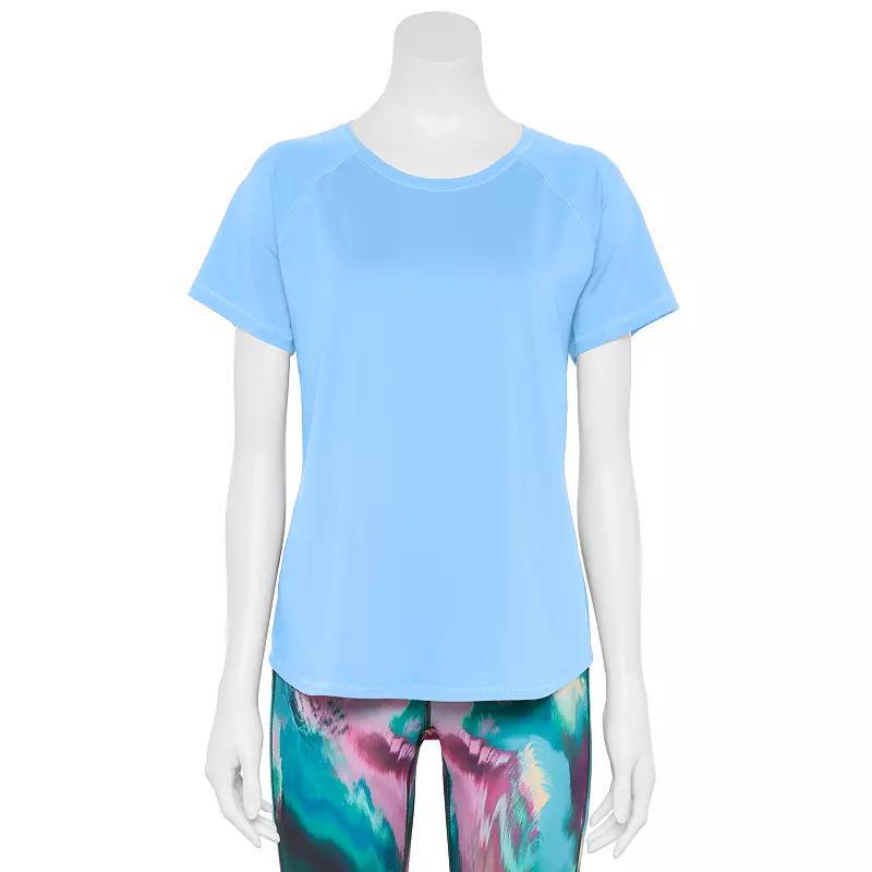 Women's Tek Gear® Adaptive Dry Tek Tee, Size: XXL, Mineral Black Sd Product Image