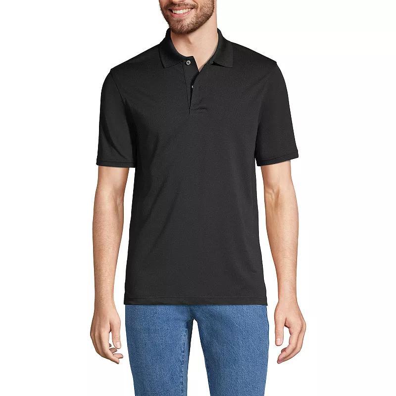 Men's Big Lands' End School Uniform Short Sleeve Polo, Size: 4XB, Rich Red Product Image