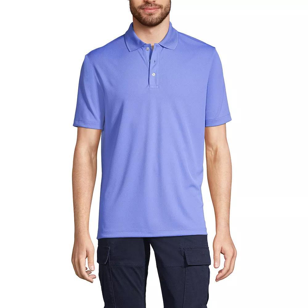 Mens Tall Lands End School Uniform Solid Active Polo Product Image