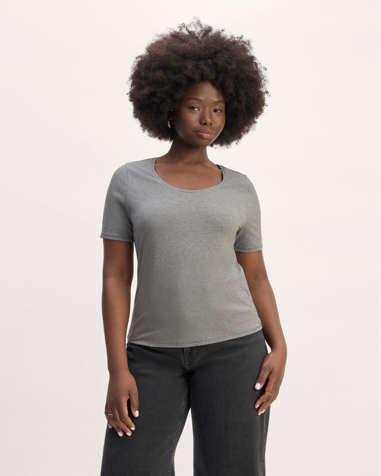 The Form Scoop-Neck Tee Product Image